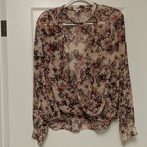 Guess long sleeve blouse